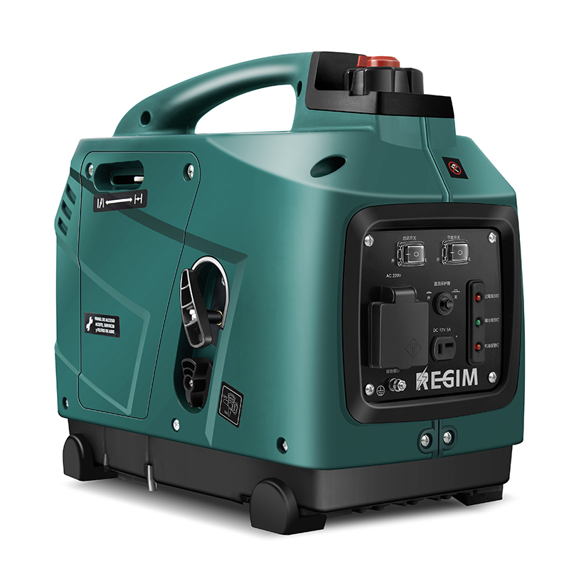 雷吉姆REGIM 汽油發電機1千瓦靜音家用1KW戶外手提式220V